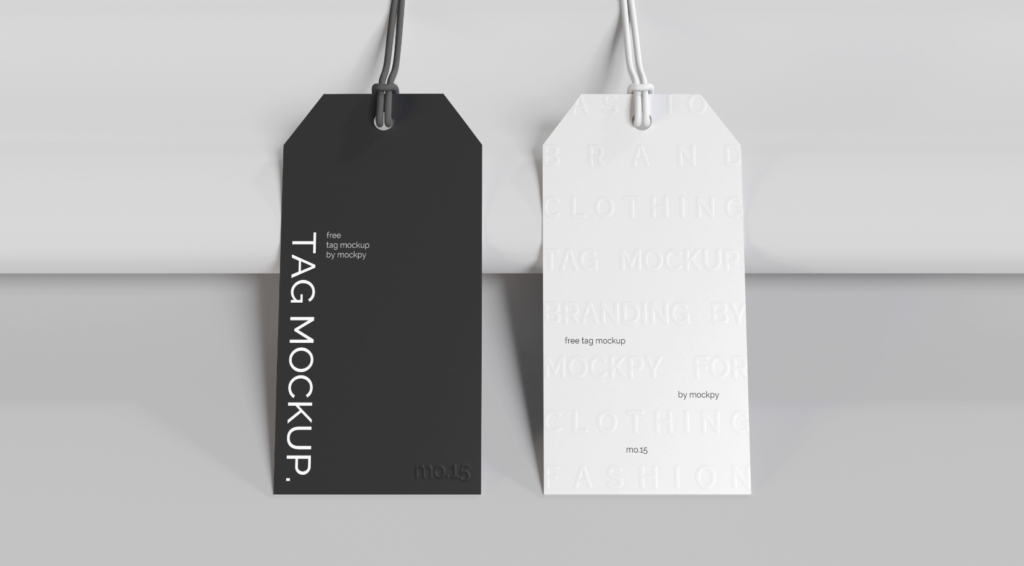 Free Hanging Tag Mockup Mo.15