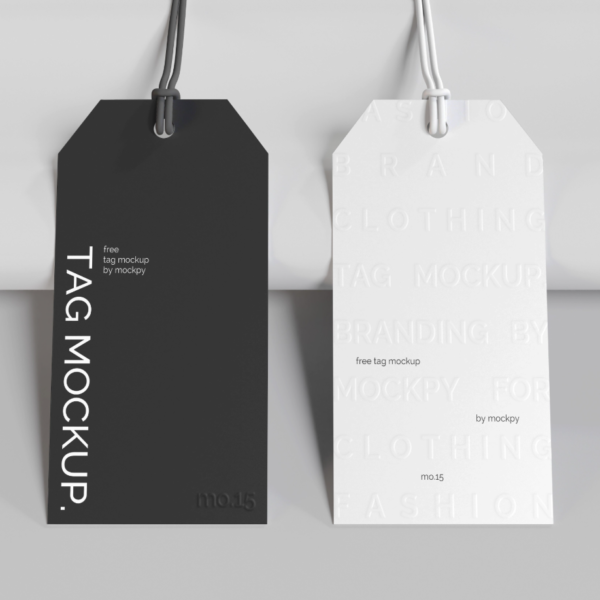 Free Hanging Tag Mockup Mo.15