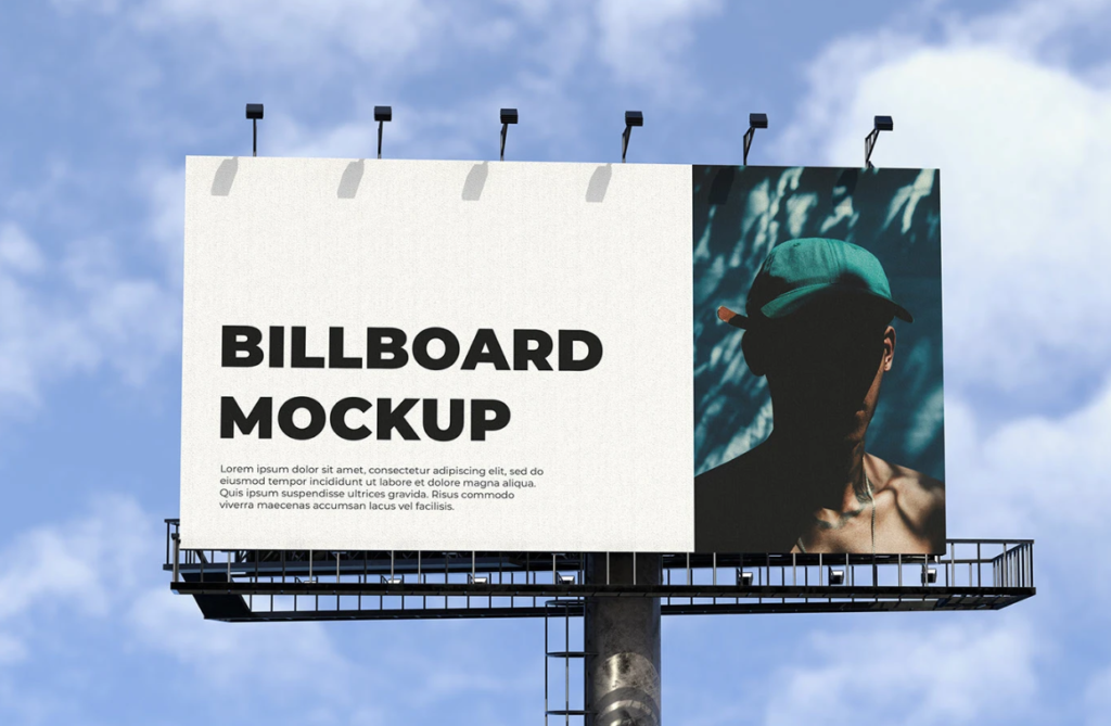 HighQuality Billboard Mockup Advertising & Branding