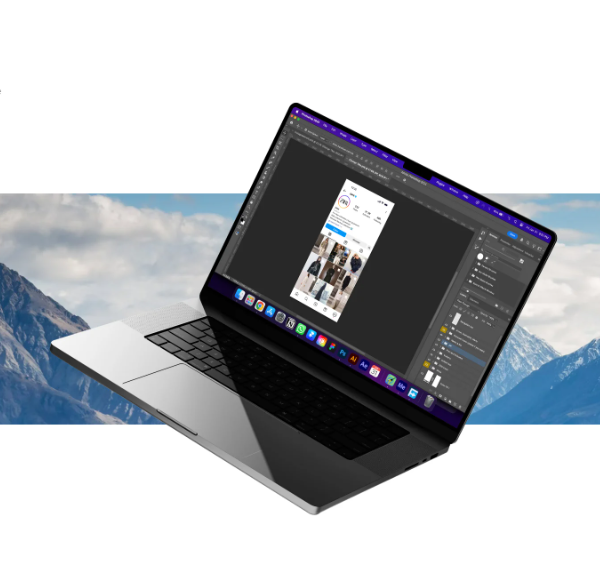 Instagram Profile Mockup PSD Social Media Designs