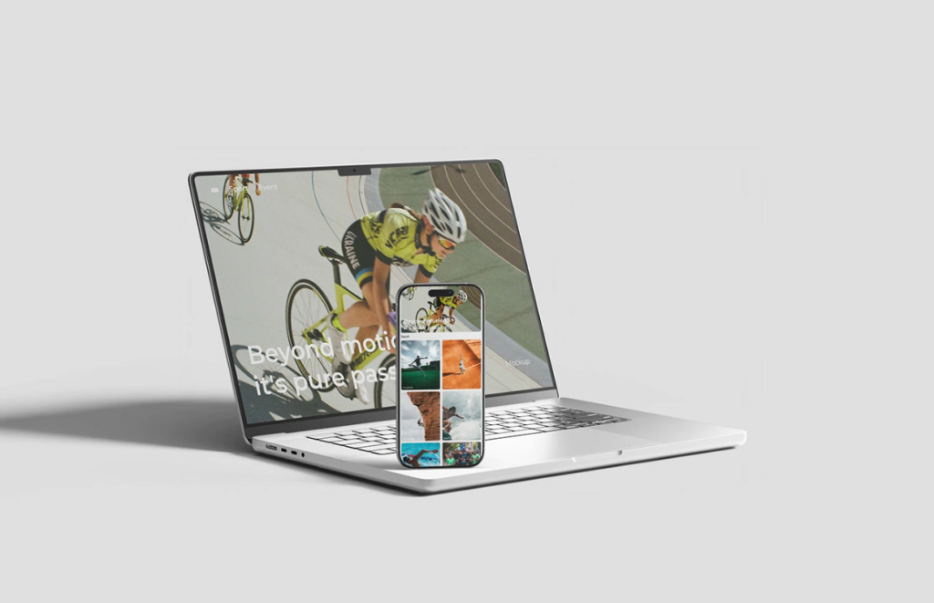 Laptop & Phone Mockup Pack PSD Files