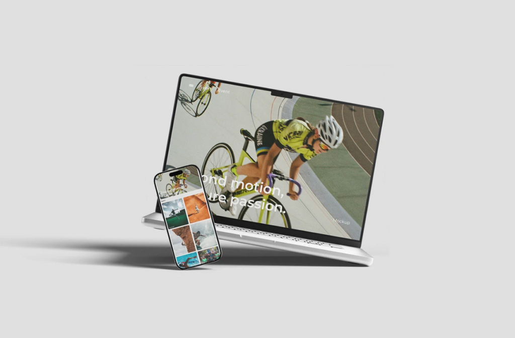 Laptop & Phone Mockup Pack PSD Files