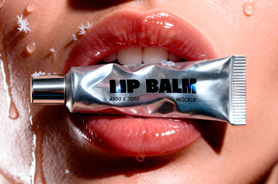Lip Balm Mockup Free