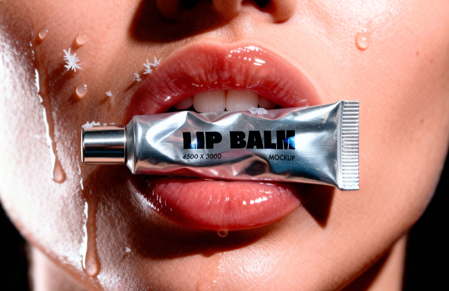Lip Balm Mockup Free