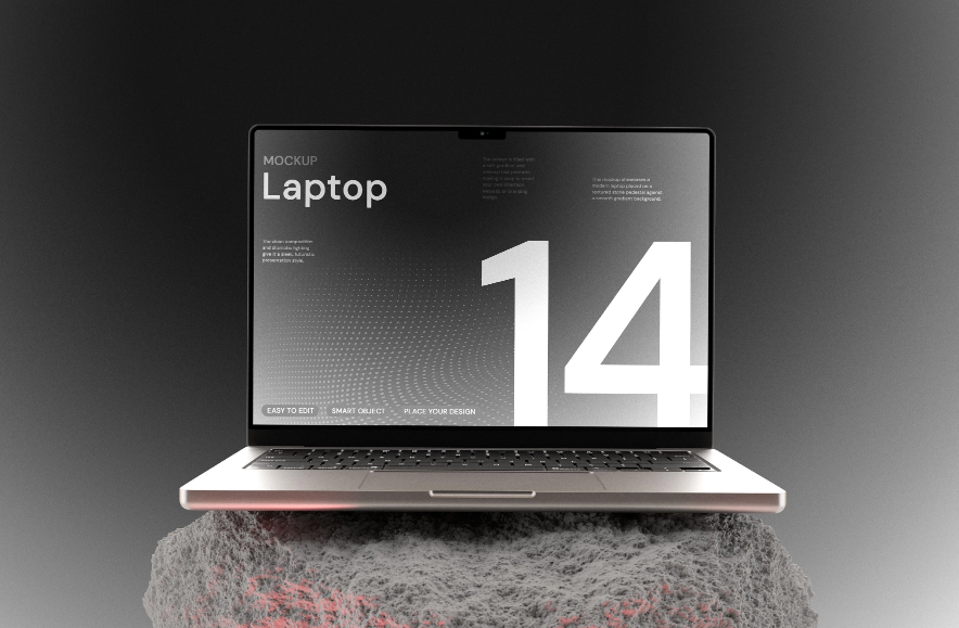 MacBook 14 Inch Mockup