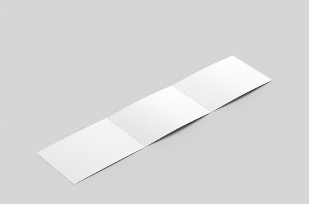 Open Landscape Brochure Mockup PSD