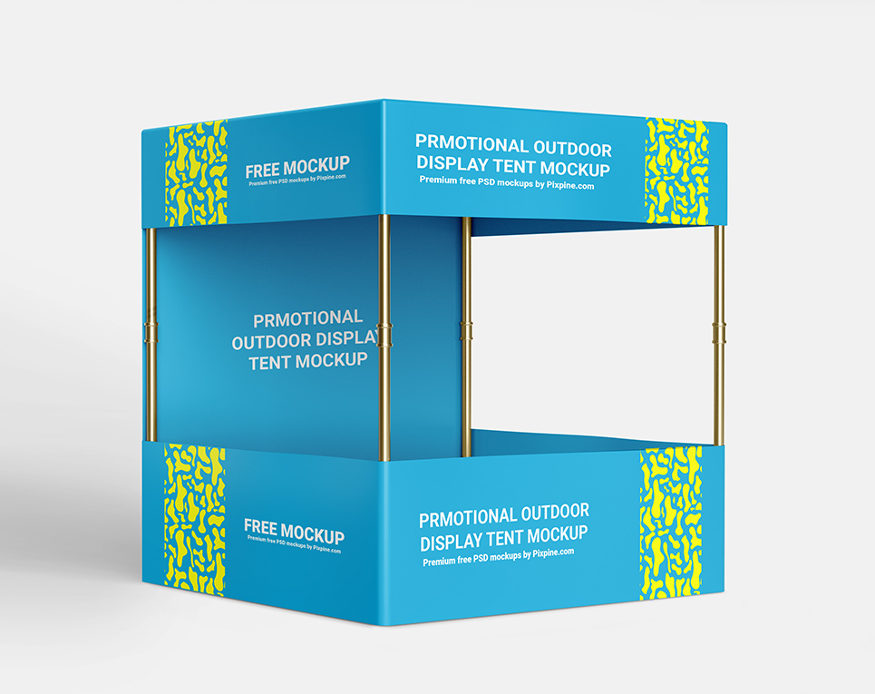 Outdoor Tent Branding Mockup