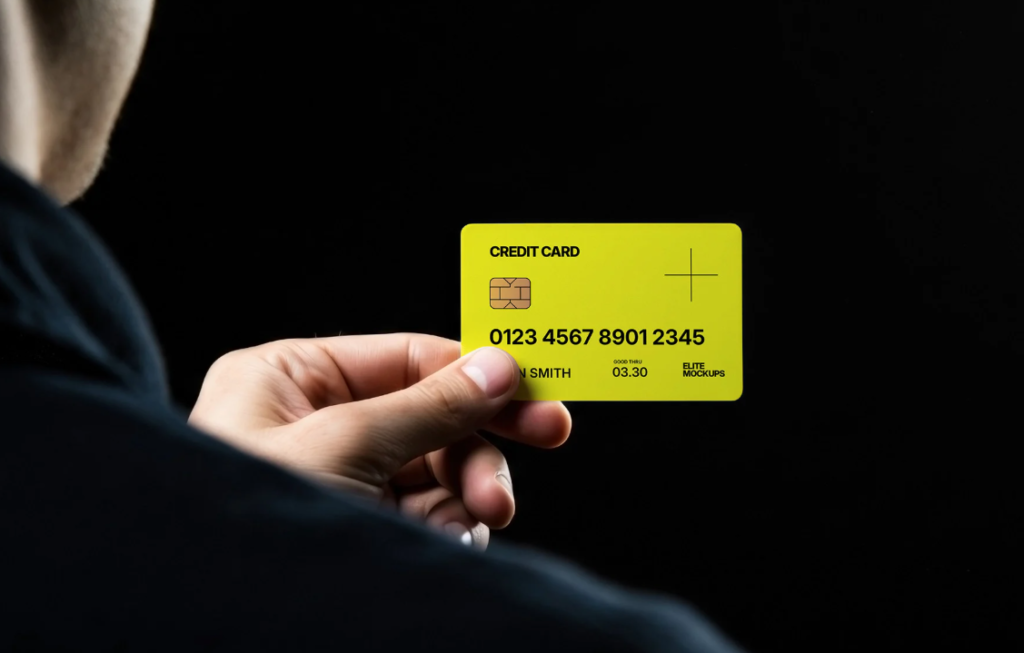 Premium Bank Card Mockup Collection