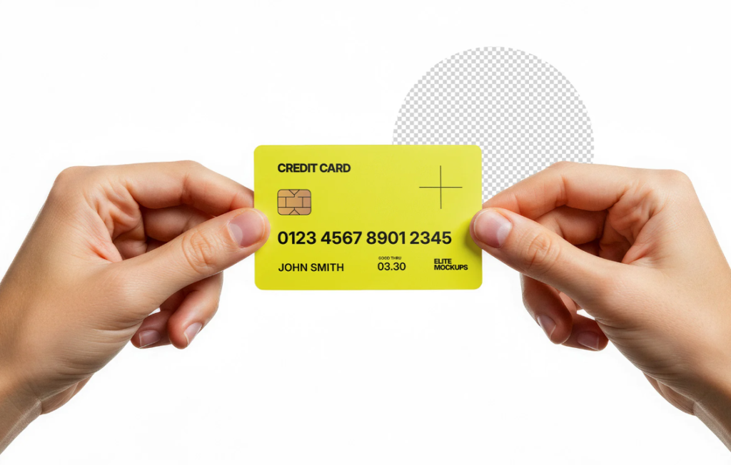 Premium Bank Card Mockup Collection