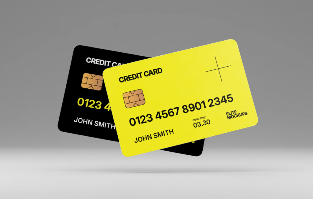 Premium Bank Card Mockup Collection