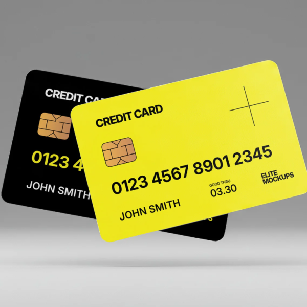 Premium Bank Card Mockup Collection