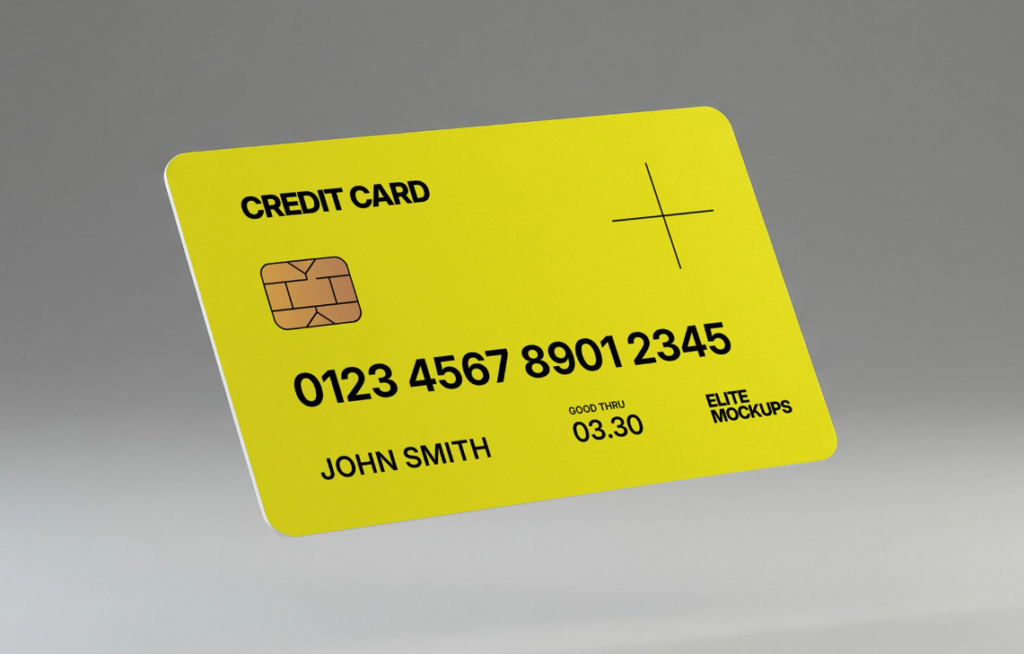 Premium Bank Card Mockup Collection