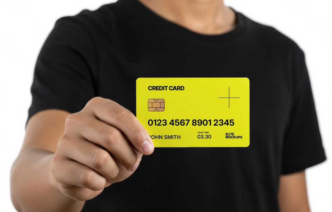 Premium Bank Card Mockup Collection