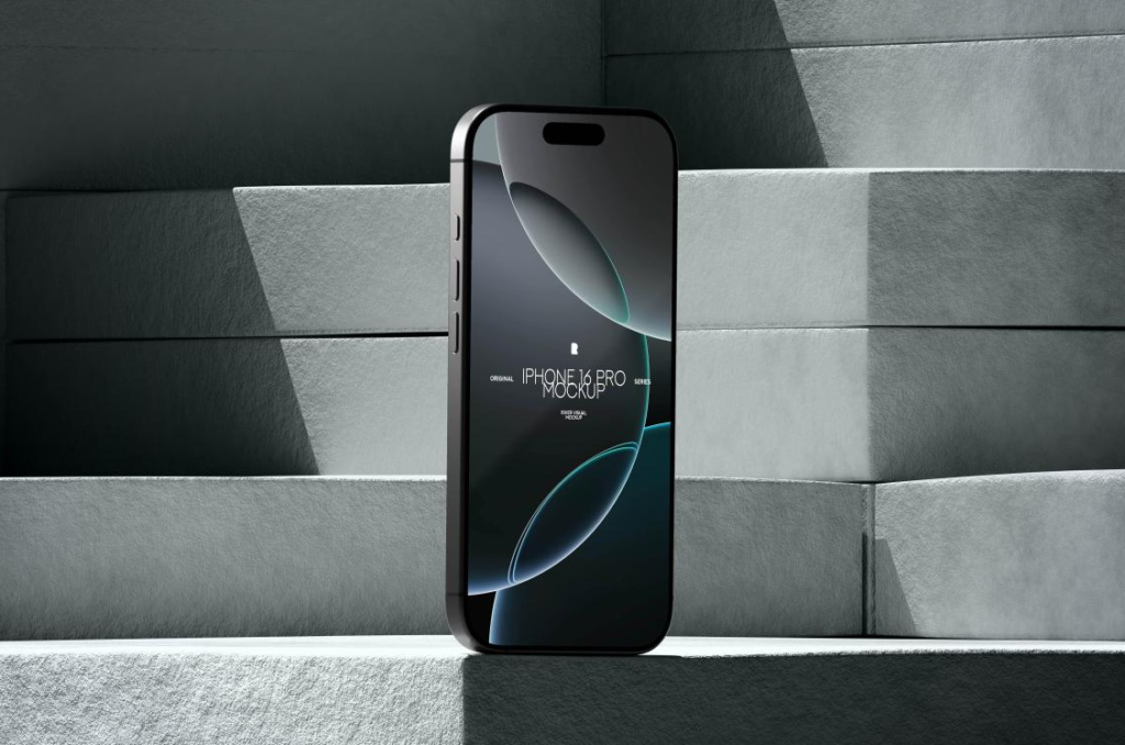 River Visual Free Mockup Your Design Presentations with Style and Realism