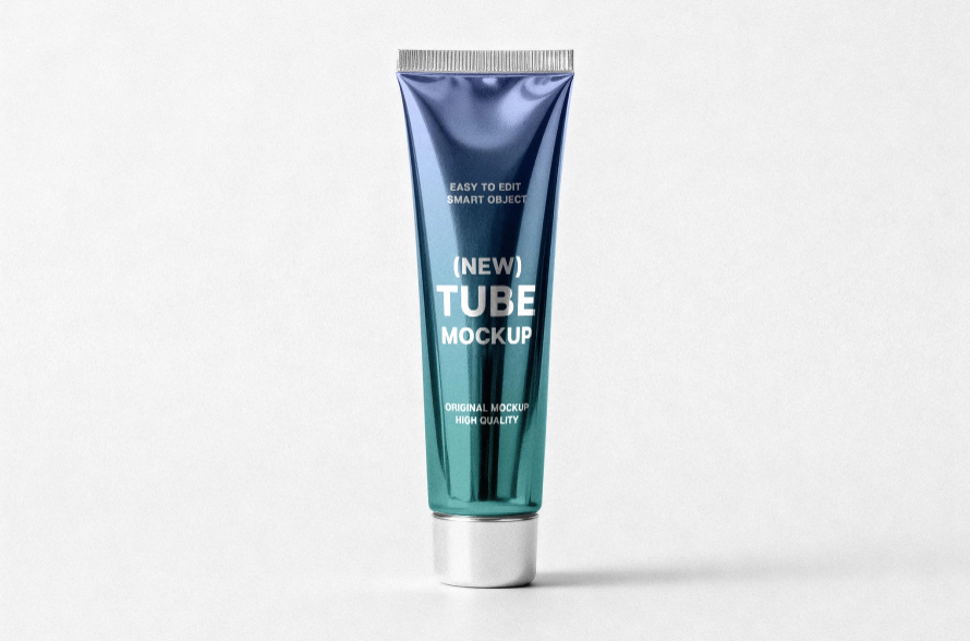 Skincare Tube Free Mockup