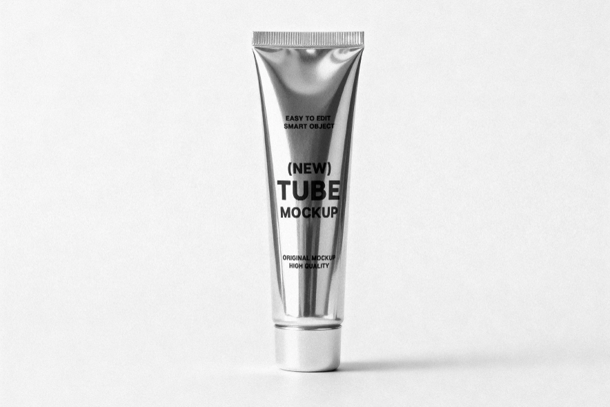 Skincare Tube Free Mockup