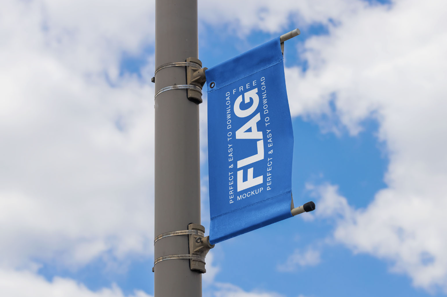 Small Flag Mockup Compact Power