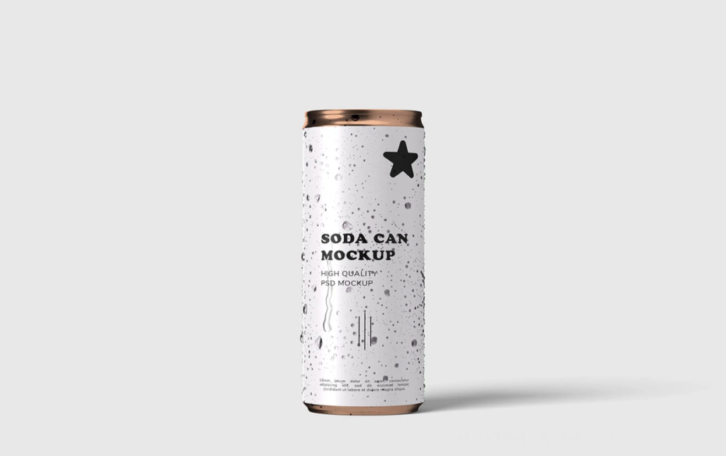 Soda Can Mockup Scene Creator