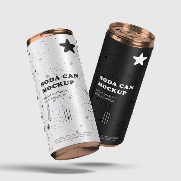 Soda Can Mockup Scene Creator