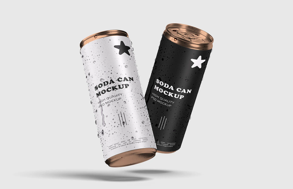 Soda Can Mockup Scene Creator