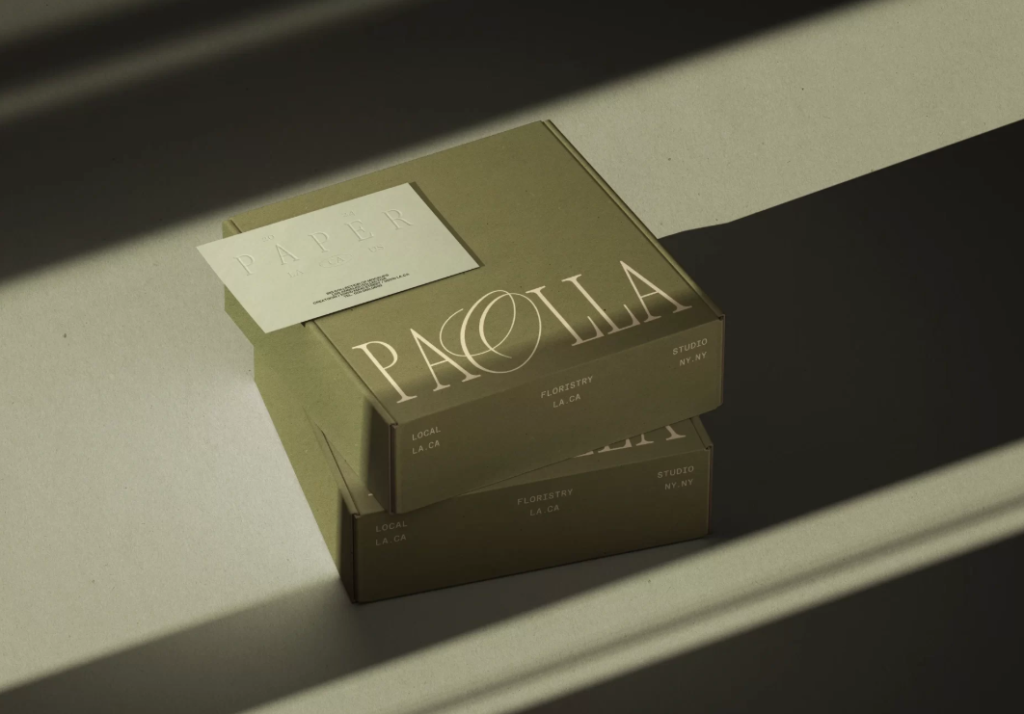 Square Cardboard Mailbox Paper Mockups