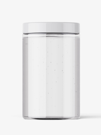 Tall Jar Mockup Universal Packaging Visualization