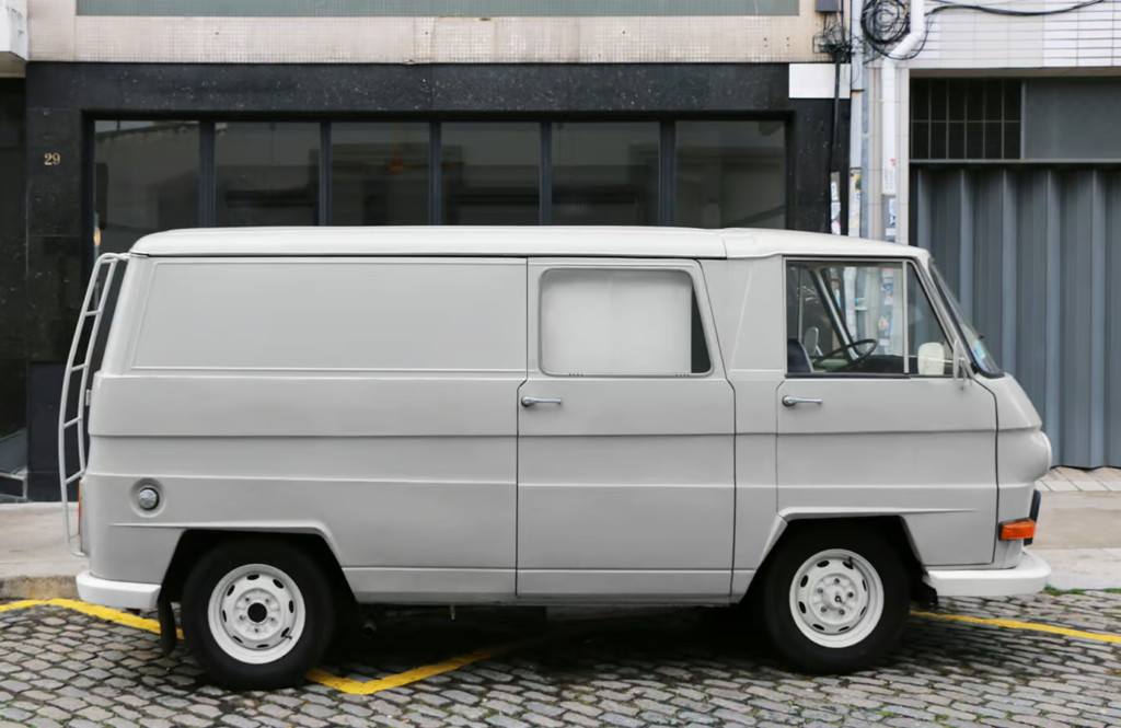 Transporter Van PSD Mockup