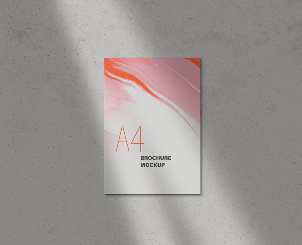 TriFold Brochure Mockup PSD Your Designs Professionally