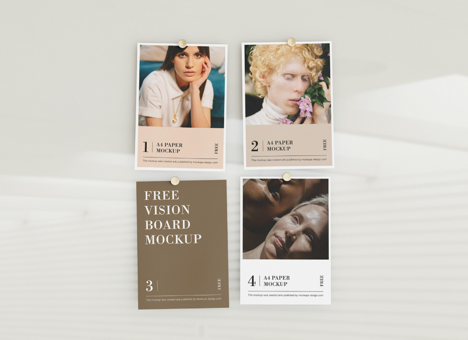Vision Board Mockup Presentation