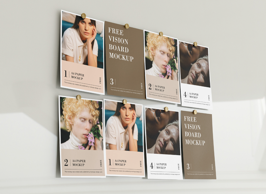 Vision Board Mockup Presentation