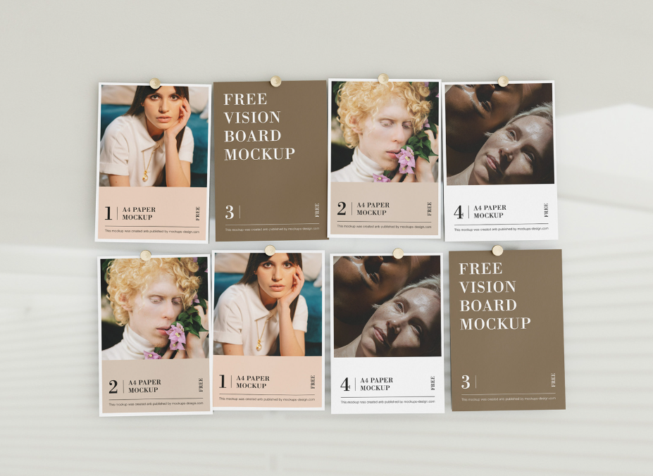 Vision Board Mockup Presentation