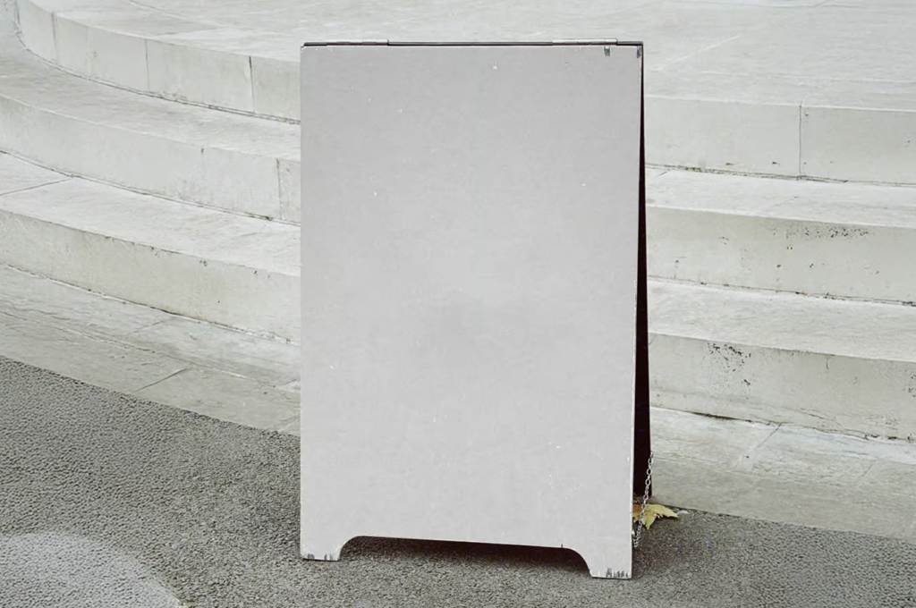 Wooden Stand PSD Mockup