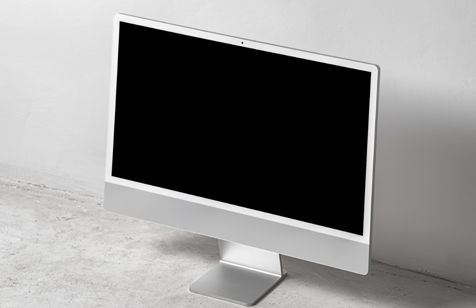 iMac Screen Showcase Presentation Free PSD Mockup