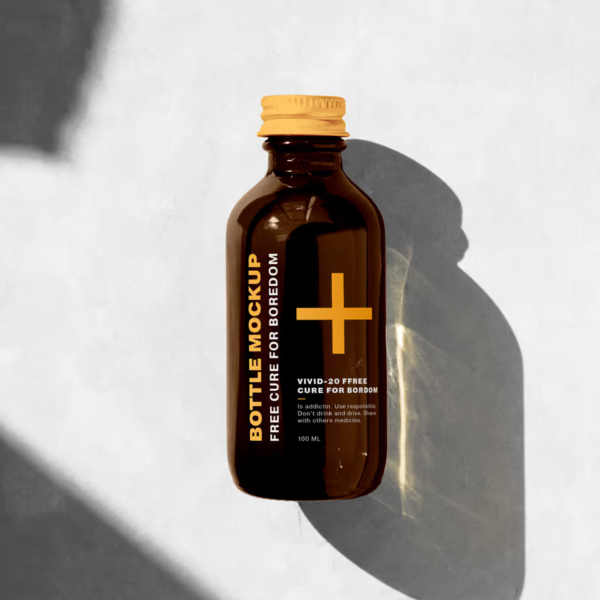 Bottle PSD Mockup Beverage Bottle Packaging