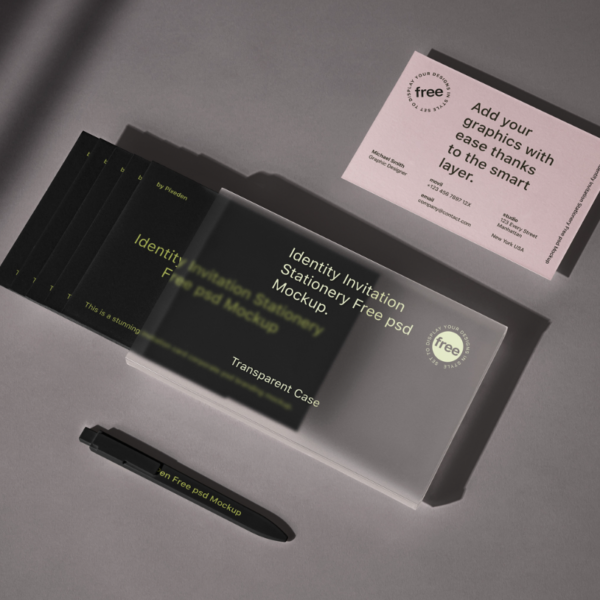 Branding Identity Stationery PSD Mockup Set