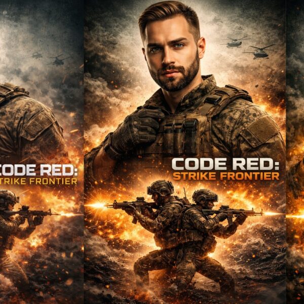 CODE RED STRIKE FRONTIER Military Action Poster