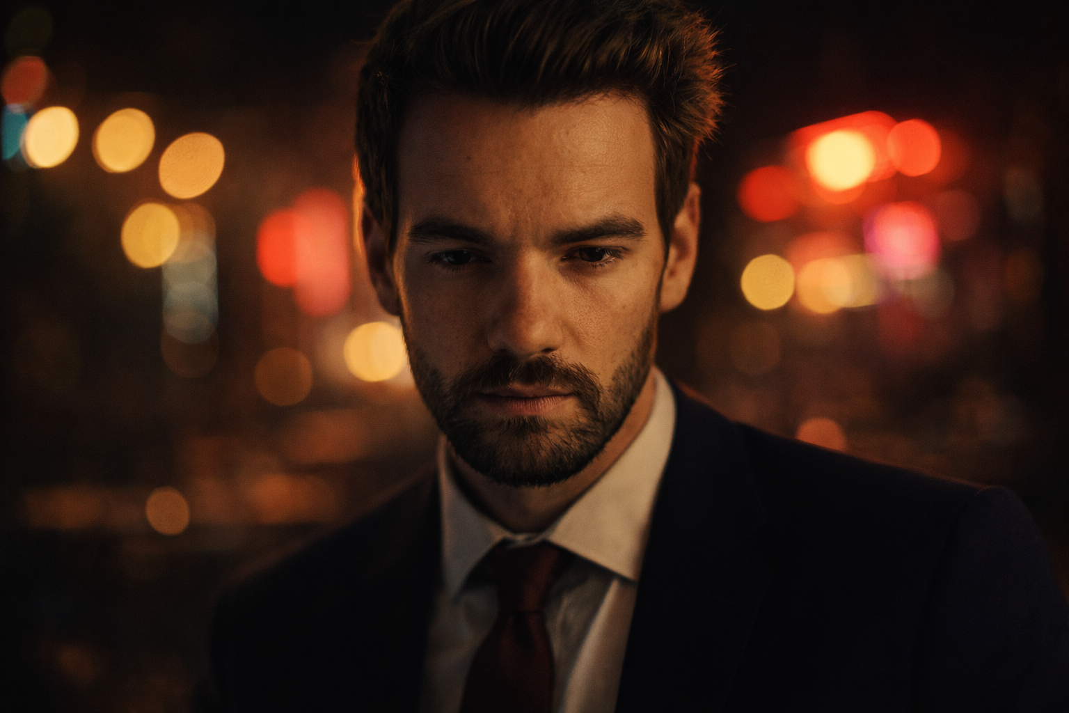 Cinematic Portraiture crafting Mood Tension and Story