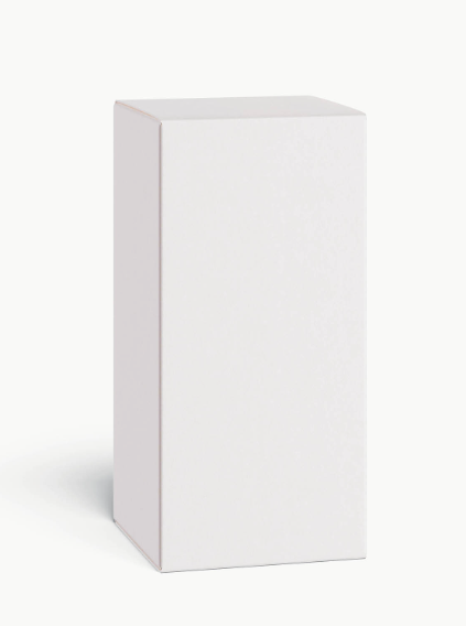 Clean Packaging Box Mockup 65x110x65mm