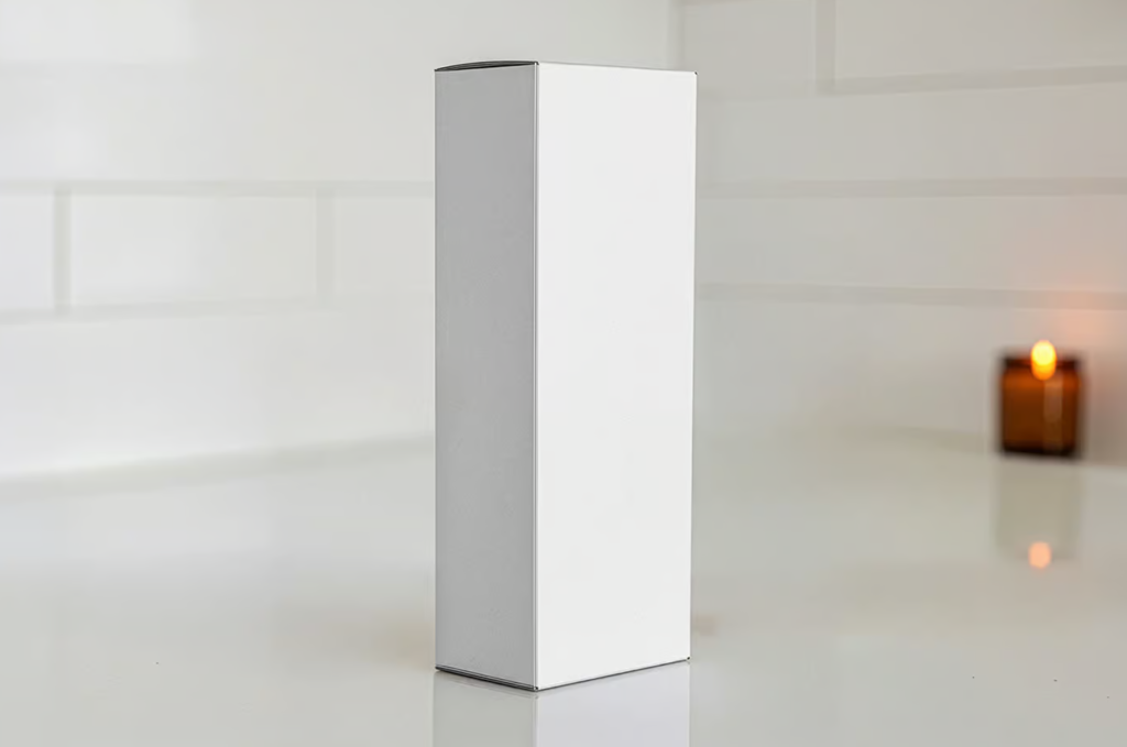 Free Tall Box PSD Mockup