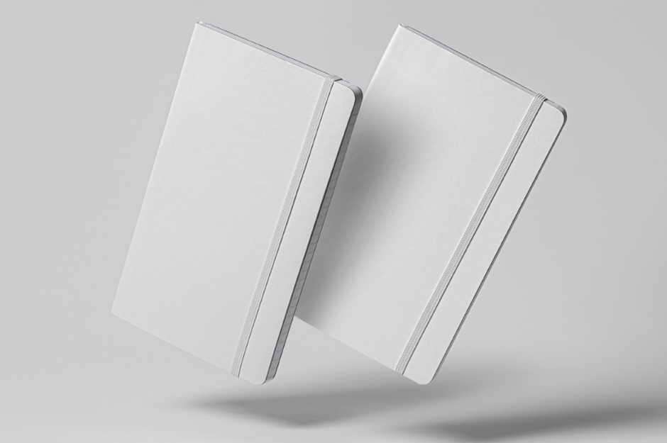 Gravity Falling PSD notebooks Mockup SceneGravity Falling PSD notebooks Mockup Scene