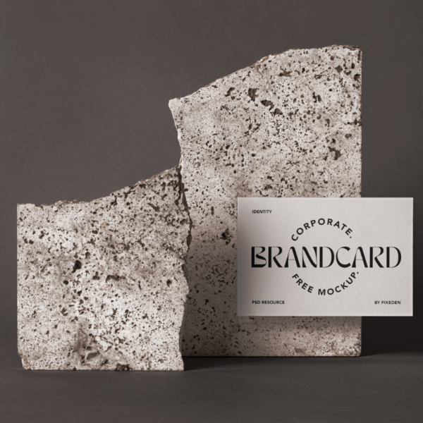 Identity corporate Branding PSD Card Mockup