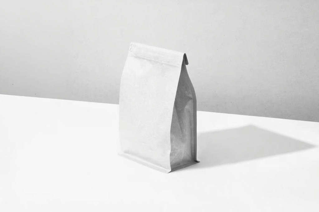 Kraft coffee Bag PSD Mockup Designs Professional Packaging