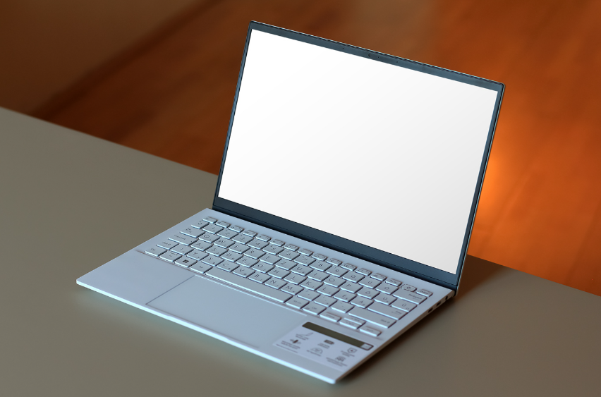Laptop Device Display Mockup Screen Presentation