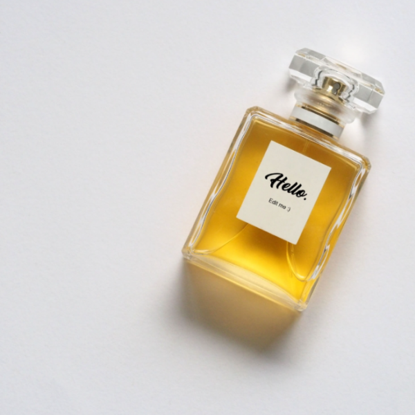 Perfume Label Design Made Bottle Mockups