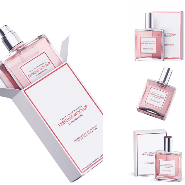 Perfume Package Mockup PSD