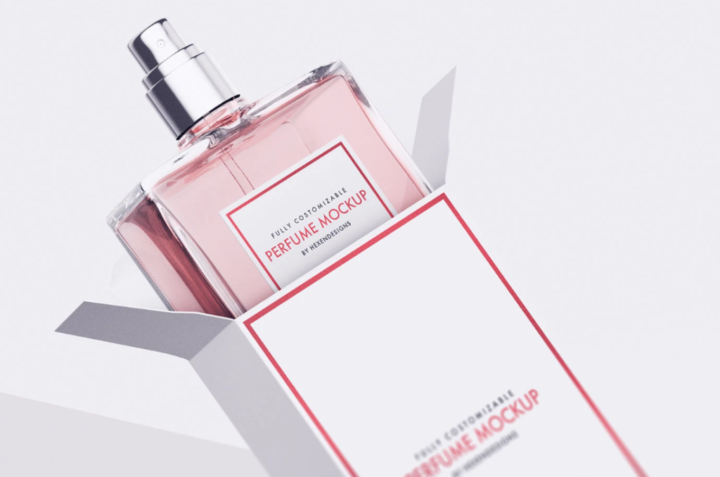 Perfume Package Mockup PSD
