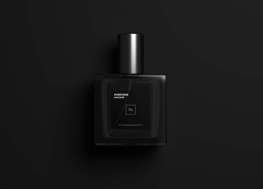 Perfume Presentation with Dark Mockups