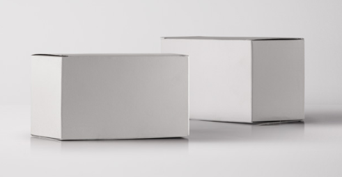 Rectangular PSD Box Mockup for Product Packaging