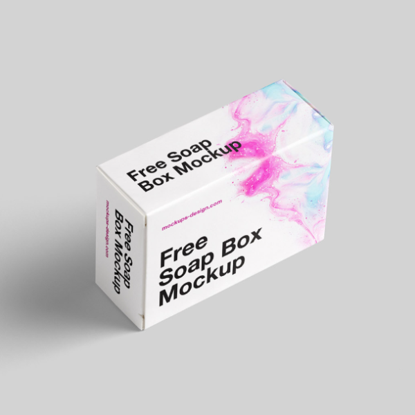 Soap Box Mockup Packaging Brand