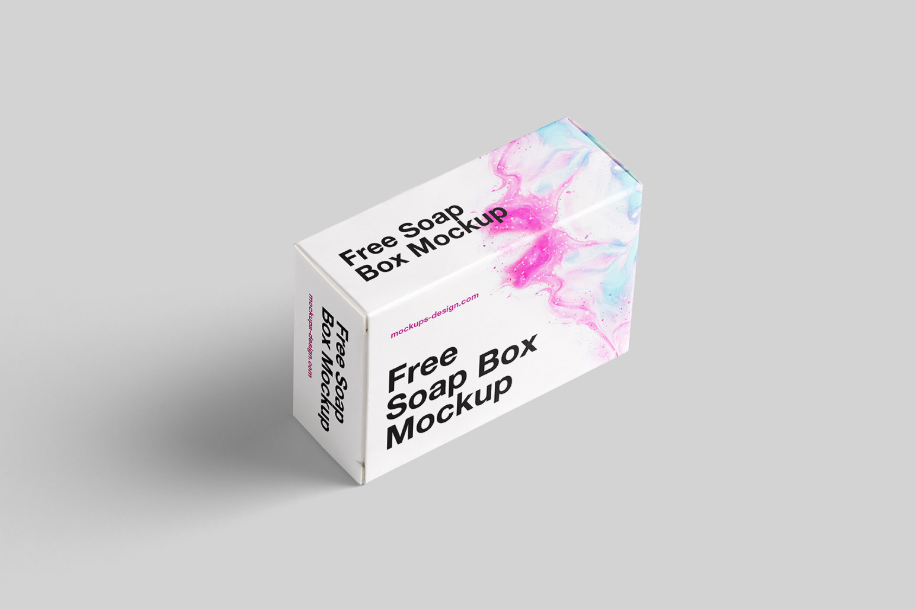 Soap Box Mockup Packaging Brand